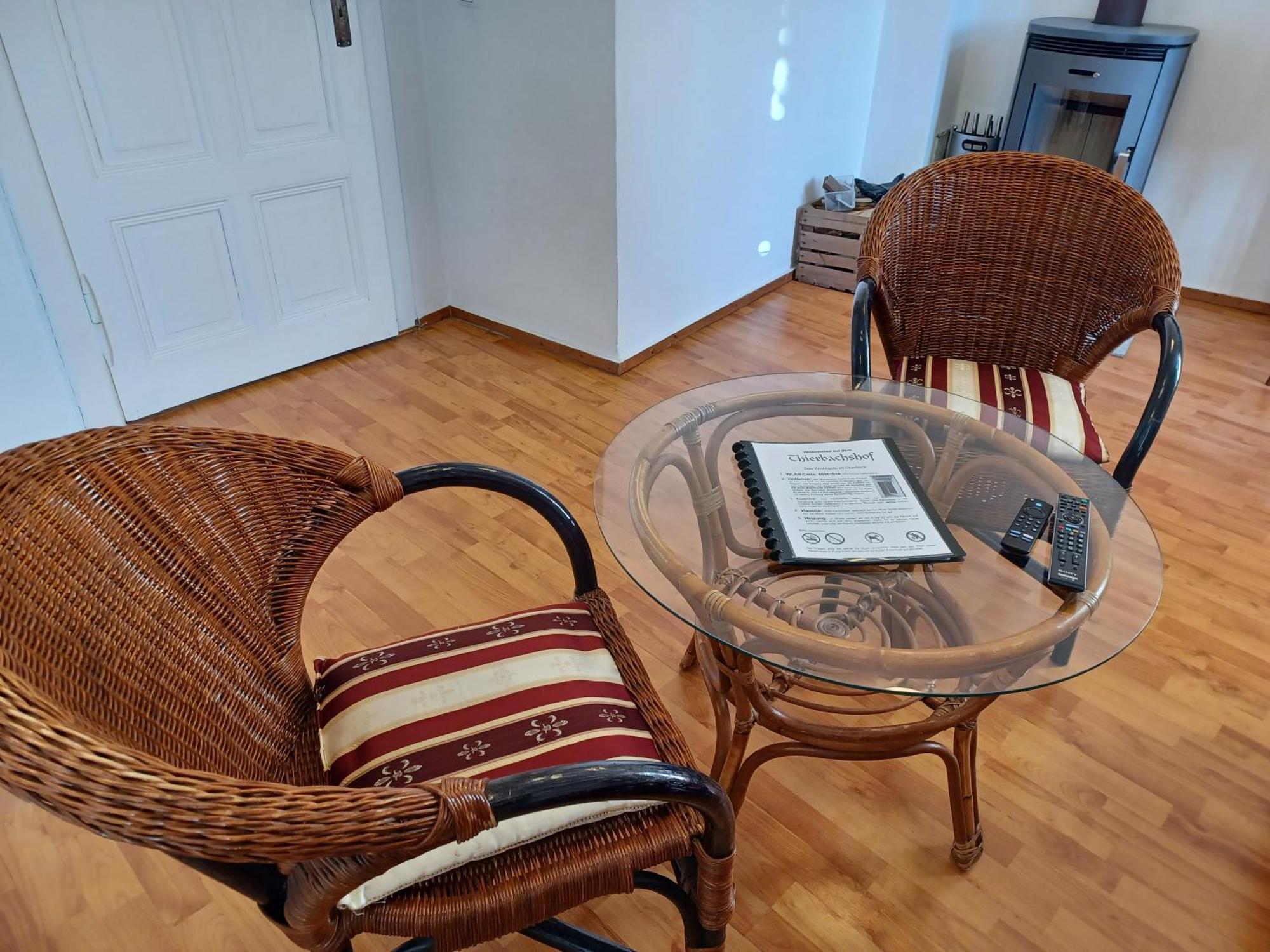 Ehemalige Bibliothek Apartment Fuer 2 Mit Kueche Kamin Netflix Parken Und Hofladen Steinhofel Eksteriør bilde